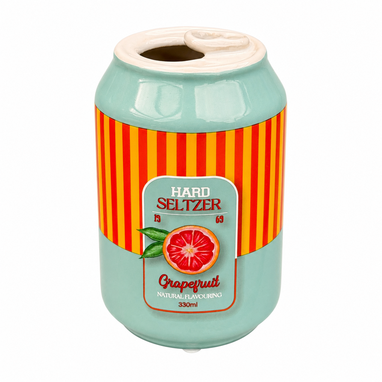 Hard Seltzer Grapefruit Vase